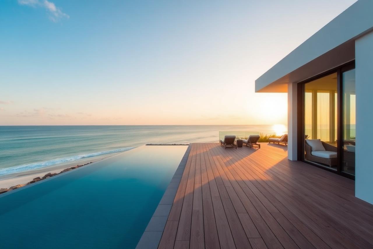 Casa com piscina a 200m da praia